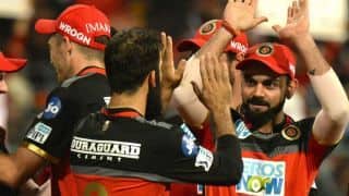 IPL 2018: हैदराबाद को हराकर पांचवें स्‍थान पर पहुंचा बैंगलोर